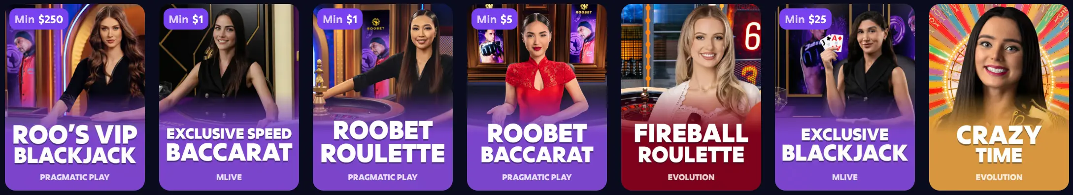 jeux en live roobet